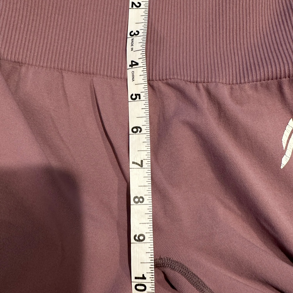 DOYOUEVEN hyper flex seem less leggings dusty rose color Sz M - Picture 7 of 8